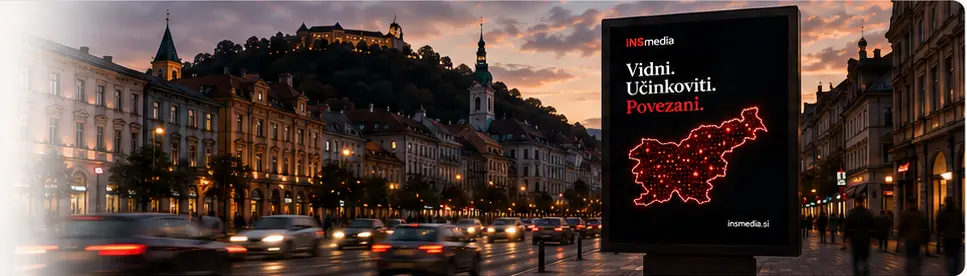 INSmedia zunanje oglaševanje v urbanem okolju